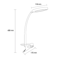 Настільна лампа Eurolamp 6W 5000K (LED-TLP-6W(white)) Diawest
