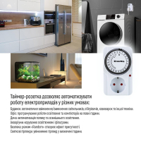 Розумна розетка ColorWay CW-STM01-24H Diawest