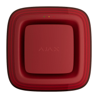 Сирена Ajax EN54 FireProtect Sounder/VAD red Diawest