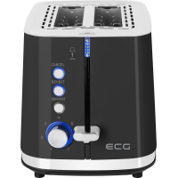 Тостер ECG ST 2766 Vintage Nero Diawest