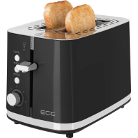 Тостер ECG ST 2766 Vintage Nero Diawest
