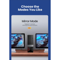 Кабель мультимедійний HDMI M to HDMI M 5.0m braided HD140 black Ugreen (80405) Diawest