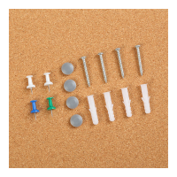 Офісна дошка Buromax коркова 100x150 см, алюмінієва рамка (BM.0051) Diawest