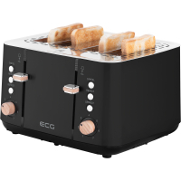 Тостер ECG ST 4768 Timber Black Diawest