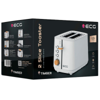 Тостер ECG ST 2768 Timber White Diawest