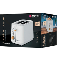 Тостер ECG ST 2768 Timber White Diawest