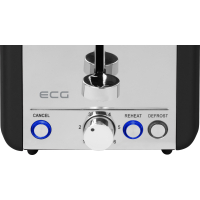 Тостер ECG ST 2708 Tradizione Nero Diawest