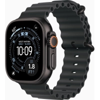 Смарт-годинник Apple Watch Ultra 3 GPS + Cellular 49mm Black Titanium Case with Black Ocean Band (MF0J4QP/A) Diawest