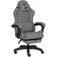 Крісло ігрове GT Racer X-2339 Black/Gray (X-2339 Fabric Black/Gray) Diawest