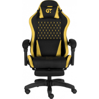 Крісло ігрове GT Racer X-2339 Black/Yellow (X-2339 Fabric Black/Yellow) Diawest