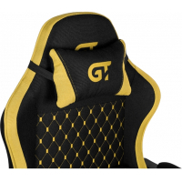 Крісло ігрове GT Racer X-2339 Black/Yellow (X-2339 Fabric Black/Yellow) Diawest
