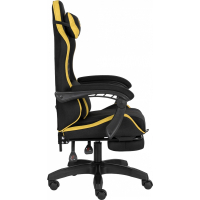 Крісло ігрове GT Racer X-2339 Black/Yellow (X-2339 Fabric Black/Yellow) Diawest