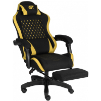 Крісло ігрове GT Racer X-2339 Black/Yellow (X-2339 Fabric Black/Yellow) Diawest