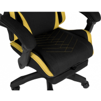Крісло ігрове GT Racer X-2339 Black/Yellow (X-2339 Fabric Black/Yellow) Diawest
