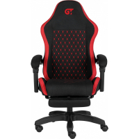 Крісло ігрове GT Racer X-2339 Black/Red (X-2339 Fabric Black/Red) Diawest