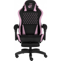 Крісло ігрове GT Racer X-2339 Black/Pink (X-2339 Fabric Black/Pink) Diawest
