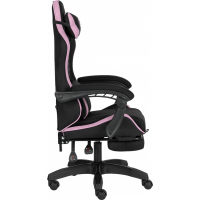 Крісло ігрове GT Racer X-2339 Black/Pink (X-2339 Fabric Black/Pink) Diawest