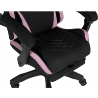 Крісло ігрове GT Racer X-2339 Black/Pink (X-2339 Fabric Black/Pink) Diawest