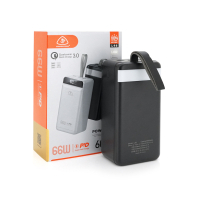 Батарея універсальна LIONPATTON 60000mAh, QC3.0, MicroUSB, Type-C, Lighting, USB, Black (L46 / 34004) Diawest