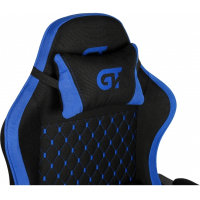 Крісло ігрове GT Racer X-2339 Black/Blue (X-2339 Fabric Black/Blue) Diawest