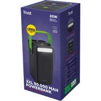 Батарея універсальна Trust 50000mAh Redoh XXL, 3хUSB-A/USB-C, 20W, black (25196_TRUST) Diawest