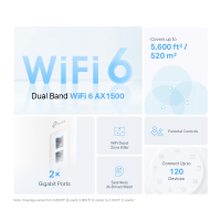 Точка доступу Wi-Fi TP-Link DECO-X10-1-PACK Diawest