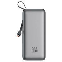 Батарея універсальна XO 20000mAh 130W, PD, QC (XO-PR268_grey) Diawest