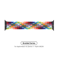 Ремінець до смарт-годинника Armorstandart Braided Solo Loop для Apple Watch 42 (Series 11-10)/41/40/38 Pride Edition Size 2 (120 mm) (ARM64933) Diawest