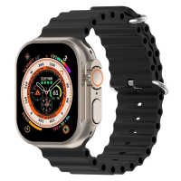 Ремінець до смарт-годинника Armorstandart Ocean Band для Apple Watch 49/46/45/44/42 (Series 1-3) Black (ARM74244) Diawest