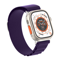 Ремінець до смарт-годинника Armorstandart Alpina Band для Apple Watch 49/46/45/44/42 (Series 1-3) Purple (ARM74199) Diawest