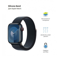 Ремінець до смарт-годинника Armorstandart Nylon Band для Apple Watch 42 (Series 11-10)/41/40/38 Midnight (ARM74206) Diawest