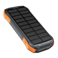 Батарея універсальна Promate 10000mAh PD/20W, QC/3/0, Solar, QI, IP65 (solartank-10pdqi.black) Diawest