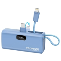 Батарея універсальна Promate 5000mAh PD/20W (nanopack-5.navy) Diawest