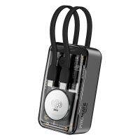 Батарея універсальна Promate 10000mAh PD/35W, iWatch charging (mavrix.black) Diawest