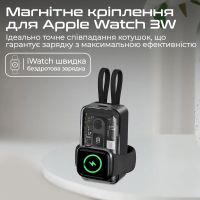 Батарея універсальна Promate 10000mAh PD/35W, iWatch charging (mavrix.black) Diawest
