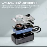 Батарея універсальна Promate 10000mAh PD/35W, iWatch charging (mavrix.black) Diawest