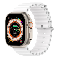 Ремінець до смарт-годинника Armorstandart Ocean Band для Apple Watch 42 (Series 11-10)/41/40/38 White (ARM74242) Diawest