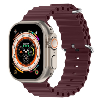 Ремінець до смарт-годинника Armorstandart Ocean Band для Apple Watch 49/46/45/44/42 (Series 1-3) Wine Red (ARM74250) Diawest