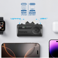 Батарея універсальна Promate 5000mAh PD/20W, Apple Watch charging (powerup-trio.black) Diawest