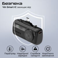 Батарея універсальна Promate 5000mAh PD/20W, Apple Watch charging (powerup-trio.black) Diawest