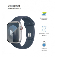 Ремінець до смарт-годинника Armorstandart Sport Band (3 Straps) для Apple Watch 42 (Series 11-10)/41/40/38 Storm Blue (ARM74259) Diawest
