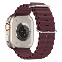 Ремінець до смарт-годинника Armorstandart Ocean Band для Apple Watch 42 (Series 11-10)/41/40/38 Wine Red (ARM74241) Diawest