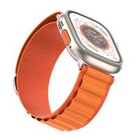 Ремінець до смарт-годинника Armorstandart Alpina Band для Apple Watch 49/46/45/44/42 (Series 1-3) Orange (ARM64979) Diawest