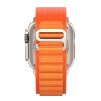 Ремінець до смарт-годинника Armorstandart Alpina Band для Apple Watch 49/46/45/44/42 (Series 1-3) Orange (ARM64979) Diawest