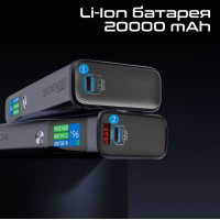 Батарея універсальна Promate 20000mAh 130W (titan-130) Diawest