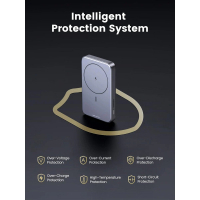 Батарея універсальна Ugreen 10000 mAh 20W PD/3.0, QC/3.0, Magnetic Wireless, USB-A, USB-C In/Out (PB206) (15086) Diawest