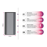 Батарея універсальна TheGeneral 20000mah Apa, PD/45W, QC (40012519-01) Diawest