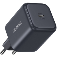 Зарядний пристрій Ugreen USB-C GaN 45W X524 black (65052) Diawest
