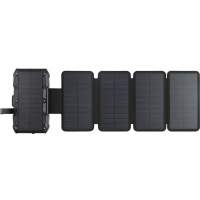 Батарея універсальна Sandberg 27000mAh Solar 5-Panel 8W, PD/20W, IP54, Flashlight, wireless charging 15W (421-06) Diawest