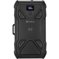 Батарея універсальна Sandberg 27000mAh Solar 5-Panel 8W, PD/20W, IP54, Flashlight, wireless charging 15W (421-06) Diawest